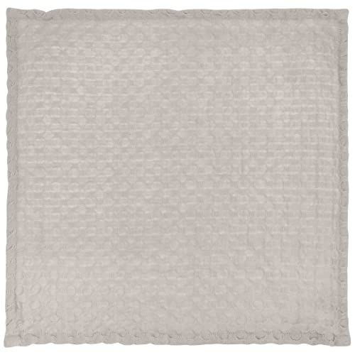 Karma Waffle Weave Dishcloth Set/Holder Home - color: Grey Home