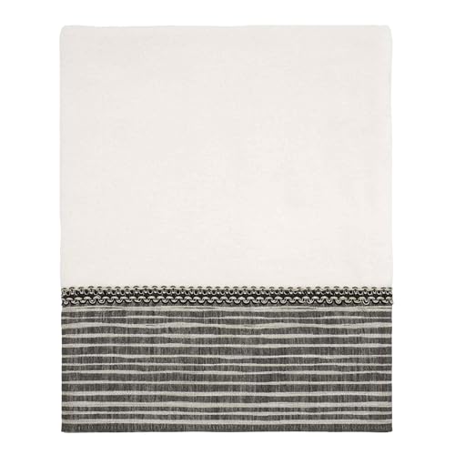 Avanti Linens - 3pc Towel Set, Soft & Absorbent Cotton Towels (Weston Collection, White) - color: White, size: 3 Pack Towels