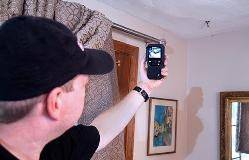 FLIR MR160 Imaging Moisture Meter with IGM Technology: Thermal Imaging, Pin & Pinless Detection, 80x60 Resolution, METERLiNK App, Rechargeable Battery - for Home Inspection & Mold Remediation | 80x60 thermal imager, METERLiNK app, rechargeable, 9999 image
