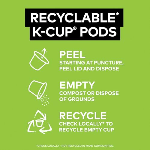 TAZO Zen Green Tea K-Cups, Green Tea Zen for Health and Wellness, 22 Pods | Zen Green Tea K-Cups for quick Keurig brewing offer a blend of organic green tea, lemon verbena, lemongrass and spearmint - size: 22 Count (Pack of 1) Zen