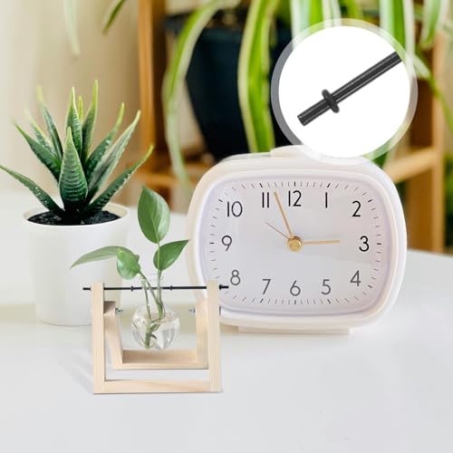 10pcs Plant Propagation Stations Rack - Tabletop Plant Terrarium Hanger Rod - Replacement Hydroponic Water Vase Stand for Home Office 10cm - size: 10.00X0.50X0.50CM
