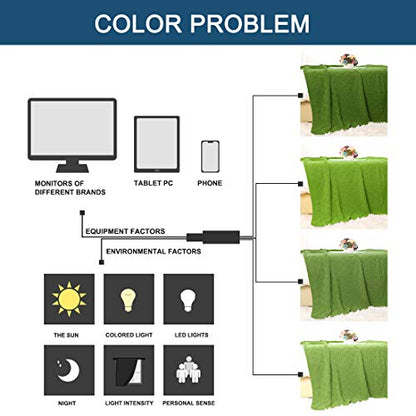 uxcell 100% Cotton Knit Throw Blanket, Cable Decors Yellow-Green 47x70 - color: Yellow-green