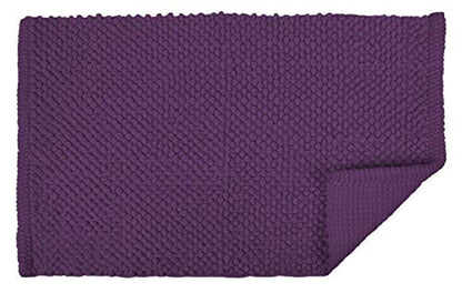 DII Popcorn Bath Rug, 17x24, Eggplant - color: Eggplant