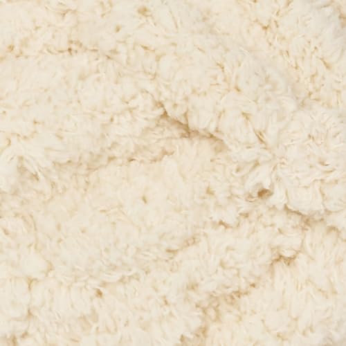 Franel Beige Chunky Chenille Yarn for Hand Knitting Blanket (8 Pack, Total 64oz) - Shed-Resistant Fluffy Jumbo Yarn for Crocheting, Super Bulky Big Yarn for DIY Throw, Pre-Wound & Tangle-Free - color: 23
