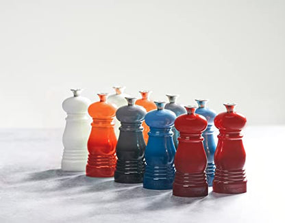 Le Creuset Petite Salt and Pepper Mill Set, 5" x 2" each, Oyster - color: Oyster, size: Small