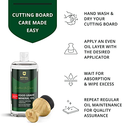 ROYAL CRAFT WOOD Bamboo Cutting Board with Juice Groove - Kitchen Chopping Board for Meat Cheese and Vegetables, Heavy Duty Serving Tray - color: Two-Tone Bamboo, size: 20"L x 14"W