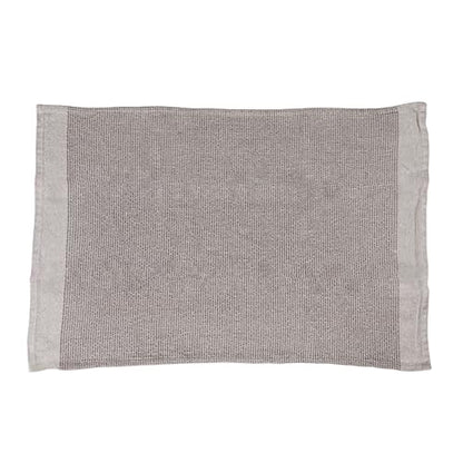 Bloomingville Cotton Waffle Weave Tea Towels (Set of 2), Grey, 2 Count