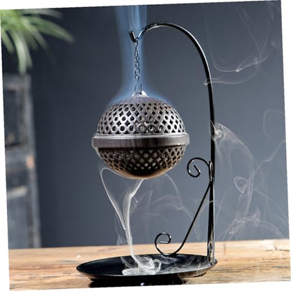 SHINEOFI Incense Burner Waterfall Backflow Holder Aromatherapy Ornament for Home Office Yoga Spa Relaxation and Meditation Decor