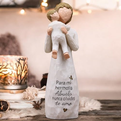 Abuela Gifts, Abuelita Gifts, Regalos para Abuela, Regalo de Navidad para Mujer, Sculpted Hand-Painted Figurine - style: Abuela gifts