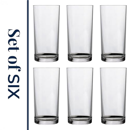 US Acrylic Classic Clear Plastic Reusable Drinking Glasses (Set of 6) 24oz Iced-Tea Cups | BPA-Free Tumblers, Made in USA | Top-Rack Dishwasher Safe (Pack of 3) - color: Clear, size: Iced-Tea Tumblers (Pack of 3)