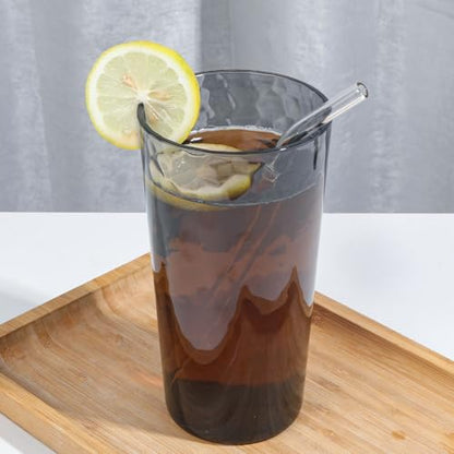 BPA-Free Plastic Tumblers 8 Pack (8x22oz) | Reusable Dishwasher Safe | Stackable Shatterproof Cups | Plastic Drinkware & Drinking Tumblers for Restaurant, Home, Party - color: Gray, size: 8-Pack