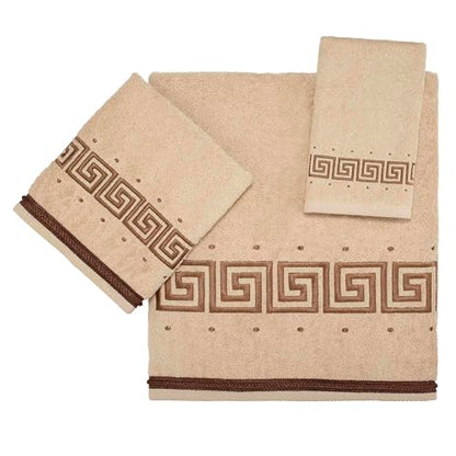 Avanti Linens - Bath Towel, Soft & Absorbent Cotton Towel (Athena Collection) - color: Linen, size: Bath Towel