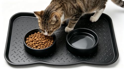 14x28 in Multi Purpose Boot Tray Waterproof Shoe & Pet Feeding Spill Tray | Litter Box & Pee Pad Holder, Painting & Planting Mat, 1.2" Raised Edge Floor Protection