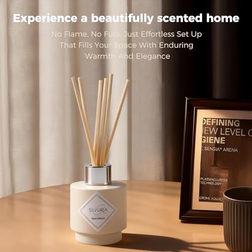 Bamboo Reed Diffuser Set,100ml Scented Oil Diffuser