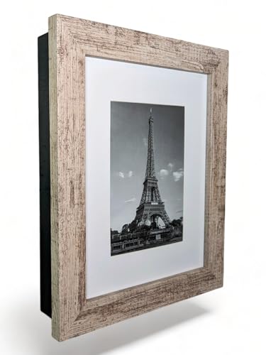 Concealment Picture Frame Hidden Gun - Secret Storage - Hidden Compartment - 8x10-5x7 - color: Natural