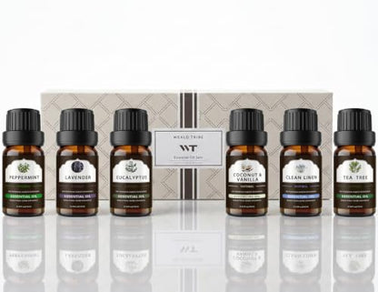 Essential Oils Set for Diffusers, Air Freshener, Aromatherapy | With Humidifiers, Home Fragrance, Candle Making Scents Gift Set
