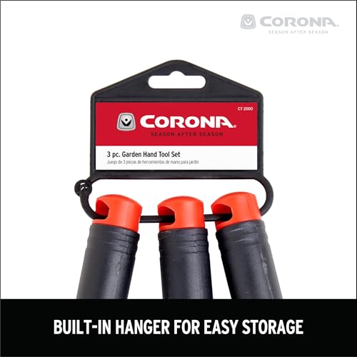 Corona Tools 3-Piece Garden Hand Tools Set - color: Black Plastic