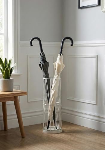 Mango Steam Pluvian™ Soakstone™ Umbrella Holder (Regular, White) - color: White, size: Regular Round