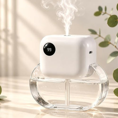 Aroma Diffuser with 170ML Essential Oil Set for Home,White Tea | Aromatherapy Diffuser with 6 Adjustable Mist Modes, 90 Days Long-Lasting Runtime, Ultra Quiet 35dB Operation, 7-Color Light - color: White