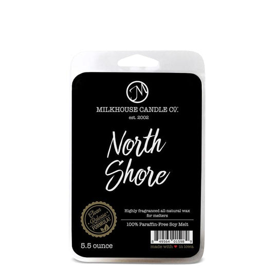 Milkhouse North Shore Soy Wax Melts for Wax Warmer, 5.5 oz | Clean-Burning, Premium Fragrance Oil, Made in the USA - color: North Shore