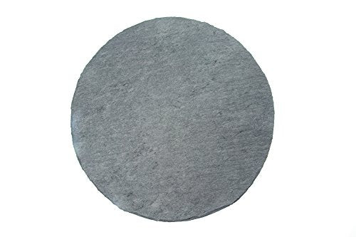 Fox Run 3808 Slate Cheese Board, Round Gray, 12 x 12 x 0.25 inches - style: Cheese Board, Round