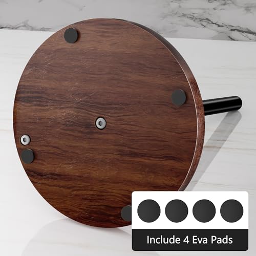 Wooden Paper Towel Holder Countertop, Kitchen Paper Towel Holder. | Stainless Steel with Real Wood Base, Farmhouse Paper Towel Roll Dispenser Fits Standard and Jumbo Size Paper Towels.