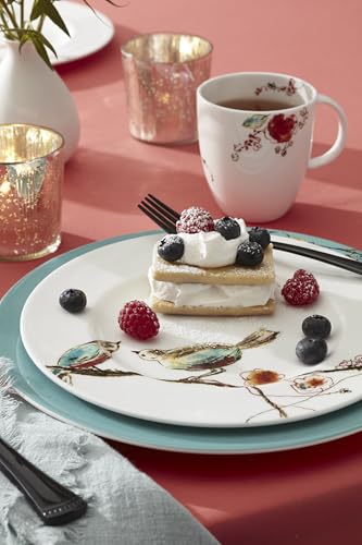 Lenox 897259 Chirp Dinner Plates, Set of 4 - style: Dinner Plates, Set of 4