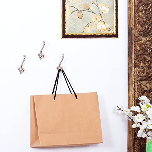 Indian Shelf Metal Wall Hooks for Keys Bags & Coats -3 Piece