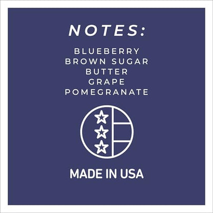A Cheerful Giver - Blueberry Muffins Baby Scented Glass Jar Candle (6oz) with Lid & True to Life Fragrance Made in USA - size: 6 oz