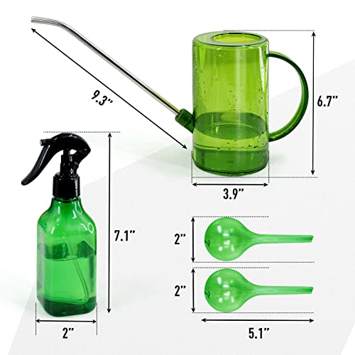 1L Long Spout Garden Watering Can with Precision Indoor Plant Watering Device