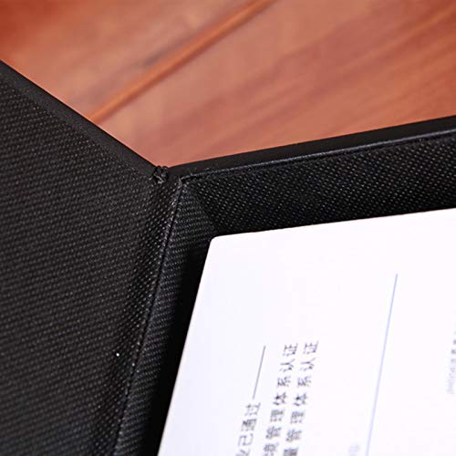 High-end Fashion PU Leather Tissue Box Holder Black with lid, Rectangular Napkin Facial Tissues Holder Dispenser,Home Office Car Tissue Box Cover Decorative Container with Magnetic Bottom (Black) - color: Black