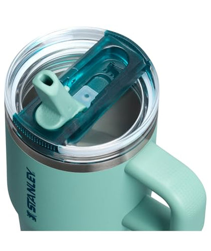 STANLEY Quencher ProTour Flipstraw Tumbler, 20 oz, Spring Green | Built-In Straw & Handle | Cupholder Compatible for Travel | Leakproof Insulated Stainless Steel Cup | BPA-Free - color: Spring Green, size: 20 Ounces