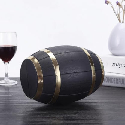 Barrel Shaped Wine Opener Gift Set (Gold) | Unique Wine Opener Gift Set - color: Gold