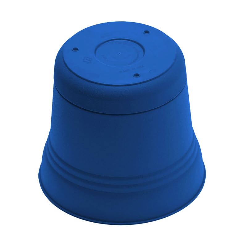 Bloem Planter Saturn CL BL 10" - color: Classic Blue, size: 10"