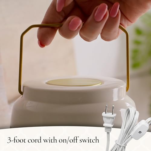 Candle Warmers Etc. Chelsea Lantern Canopy Illumination Warmer – Use with Any Wax Melts - size: Chelsea