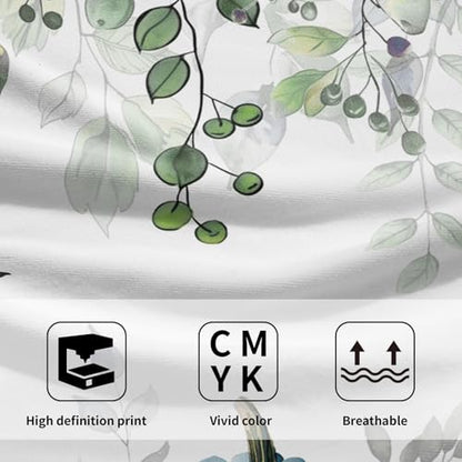 Imiss Autumn Leaves Hand Towels 14.4 x 28.3 Inch Set of 2 Blue Pumpkin Fall Thanksgiving Bathroom Towel Soft Absorbent Tea Towel Drying Baking Towels for Kitchen Hotel Spa Gym - color: Blue Pumpkin
