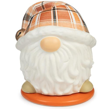 ScentSationals Fall Svend Gnome - Wax Warmer for Scented Wax Melts | Autumn, Fall Decor, Candle Wax Melt Warmer for Long Lasting Home Fragrance - style: Fall Svend
