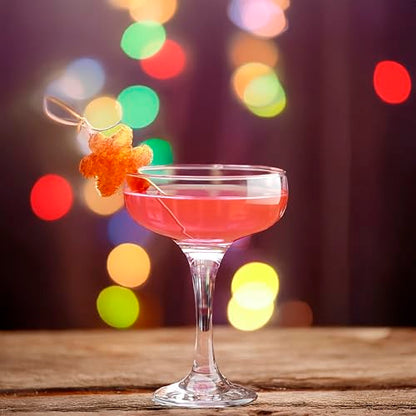 Martini Glasses, Champagne Cocktail Glasses, Elegant Coupe Cocktail Glasses, Long Stem Glassware (4 Pcs) - style: 4 Pcs