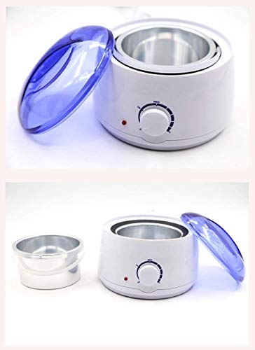 Professional Electric Wax Warmer and Heater for Soft, Paraffin Warm Crème and Strip Wax | Wax Melter for Hair Removal with Adjustable Temperature for Salon Quality Results