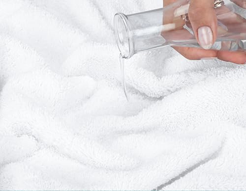 American Soft Linen 100% Cotton Luxury Turkish Towels, 4 PC Washcloth Set | Soft Absorbent Quick Dry OEKO Tex Standard 100 Certificated Durable Machine Washable Premium Hotel Quality - color: Bright White, size: 13"x13"