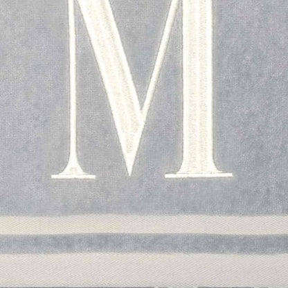 Avanti Linens - Towel Set, Soft & Absorbent Cotton, Embroidered Bathroom Decor, Set of 5 (Monogram Collection, Initial M) - style: M