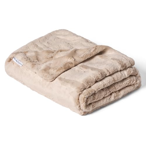 Ultra-Soft Sorbet Throw Blanket, Almond Croissant, Adult | Silky Smooth Throw with Midweight, Breathable Fabric That's Machine Washable and Perfect for Holiday Gifting - color: Sorbet Almond Croissant, size: Adult