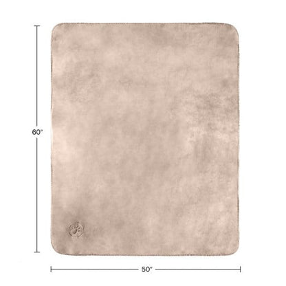 Waterproof Blanket for Dogs and Cats - Reversible 50x60 Throw for Couch, Bed, or Car Protection Against Spills, Stains, and Pet Fur by PETMAKER (Tan)
