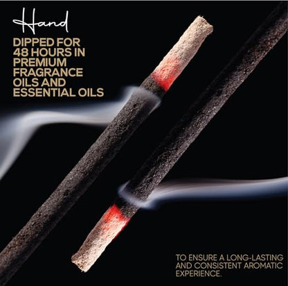 Lemon Eucalyptus Incense Sticks 11" - 1 Bundle 85 to 100 Sticks - Smooth and Clean Long Burn Time, 45 to 60 Minutes. (Pack of 2) - size: 185 Grams - 85 to 100 Sticks (Pack of 2)