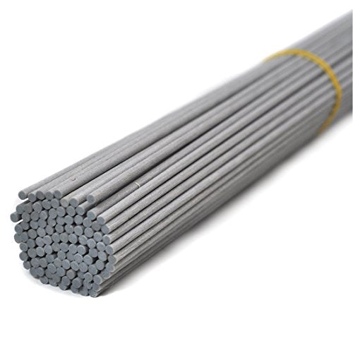 50 Pieces Fiber Reed Diffuser Replacement Refill Sticks for Aroma Fragrance (Gray, 10" x3mm) - color: Grey, size: 10"x3mm