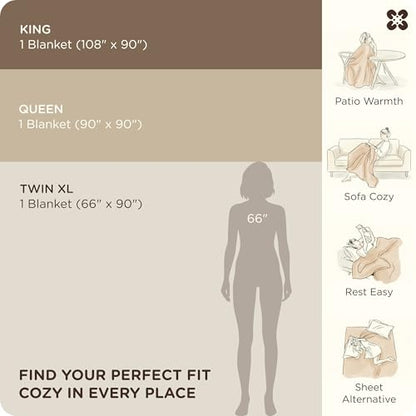 Bedsure PureWoven 100% Cotton Muslin Blanket 8-Layer, Twin, Linen Beige | 66" X 90", Breathable, Moisture-Wicking, All-Season, Softens After Wash, 460 GSM, Gauze Bedding, Low Shedding, for Adults - color: Linen Beige, size: Twin-XL