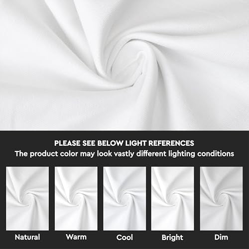 Encasa XO Throw Pillow Covers, Cotton, No Inserts 12"x12" White | Durable Cotton Canvas | Concealed Invisible Zipper | Ideal for DIY & Embroidery | Living Room & Couch | Set of 2 - color: White, size: 12" x 12" (Pack of 2)