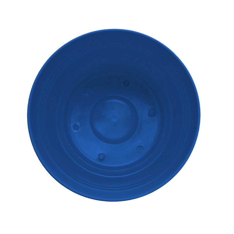 Bloem Planter Saturn CL BL 10" - color: Classic Blue, size: 10"