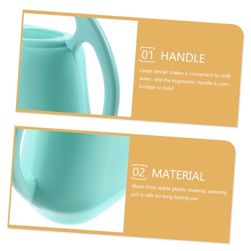 Indoor Plant Watering Can Long Spout Precise Water Pot for Hanging and Wall-Mounted Plants Comfortable Grip Portable and Practical for Home Gardening