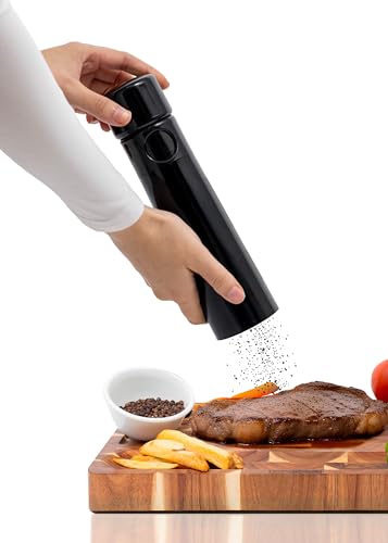 MAGNUM PLUS Pepper Mill Unicorn by TRE SPADE Premium Manual Pepper Grinder with Steel Burrs Side-Loading Refill Adjustable Coarseness High-Capacity Output ABS Plastic 9 Inch Large Size Made in Italy